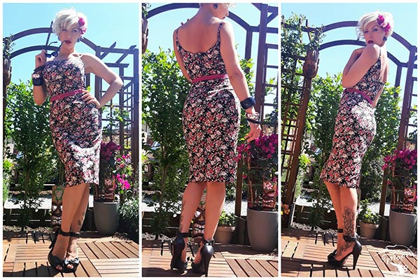 Réalisation d'une robe fourreau avec la machine à coudre Bernette 37