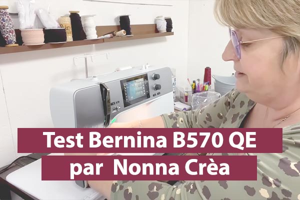 Découvrez le test complet de la Bernina B570 Découvrez le test complet de la Bernina B570