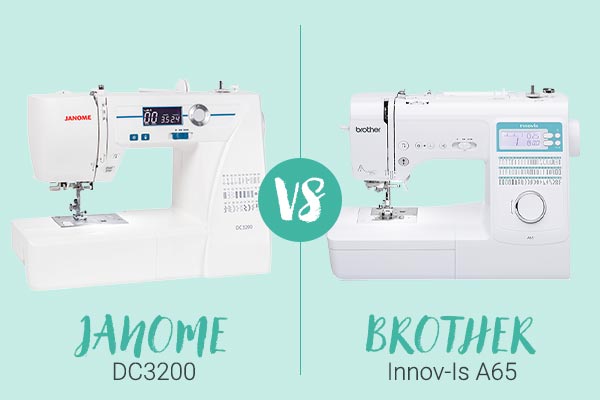 Blog - Battle Janome 3200 vs Brother A65 Blog - Battle Janome 3200 vs Brother A65
