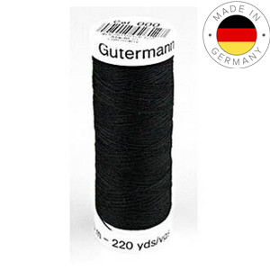 Acheter Style couture Fil polyester multi-usages noir, 200 Mètres