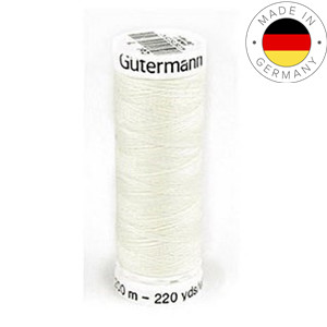 Fil à coudre extra fin polyester 200 m Gütermann - Mistincelle