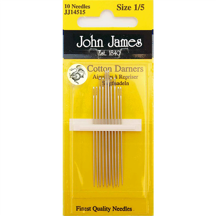 Aiguilles (10) à repriser 1/5 John James Aiguilles (10) à repriser 1/5 John James