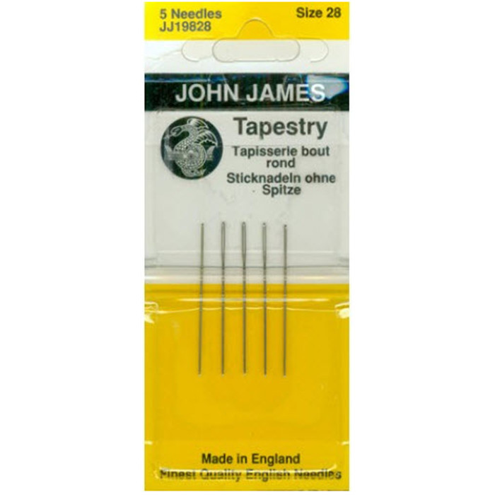 Aiguilles (5) tapisserie 28 John James Aiguilles (5) tapisserie 28 John James