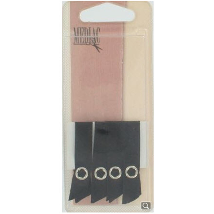 Attaches pour bretelles noires (4) Attaches pour bretelles noires (4)