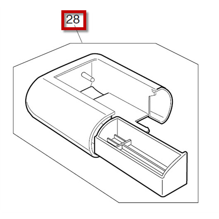 Boîte d'accessoire vide Boîte d'accessoire vide