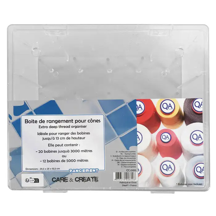Boîte vide de rangement pour 20 cônes (3000m) Boîte vide de rangement pour 20 cônes (3000m)