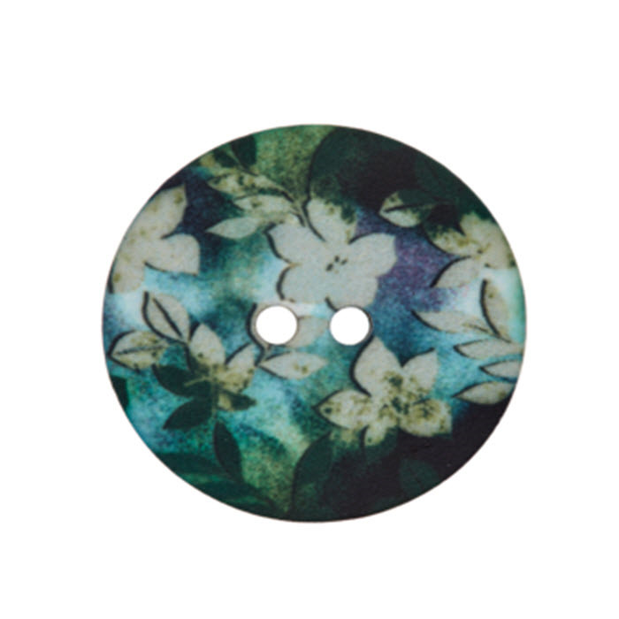 Bouton polyester 2 trous 23mm Bouton polyester 2 trous 23mm