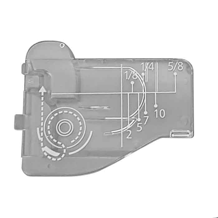 Cache, couvercle logement canette Juki HZL-NX7 et HZL-UX8 Cache, couvercle logement canette Juki HZL-NX7 et HZL-UX8