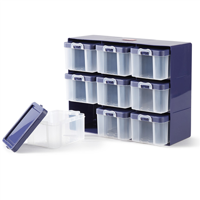 Casier de rangement avec 9 boîtes (vide) Prym Casier de rangement avec 9 boîtes (vide) Prym