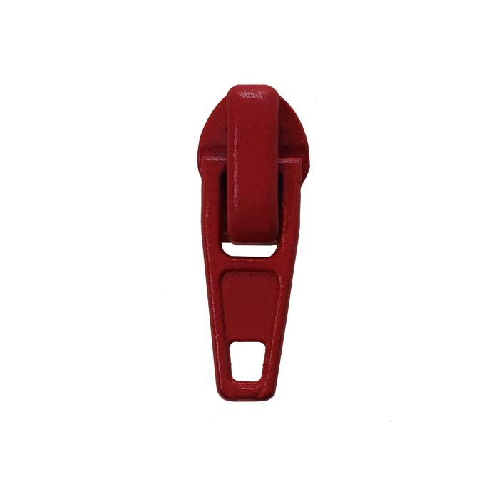 Curseur métal tirette bordeaux Curseur métal tirette bordeaux