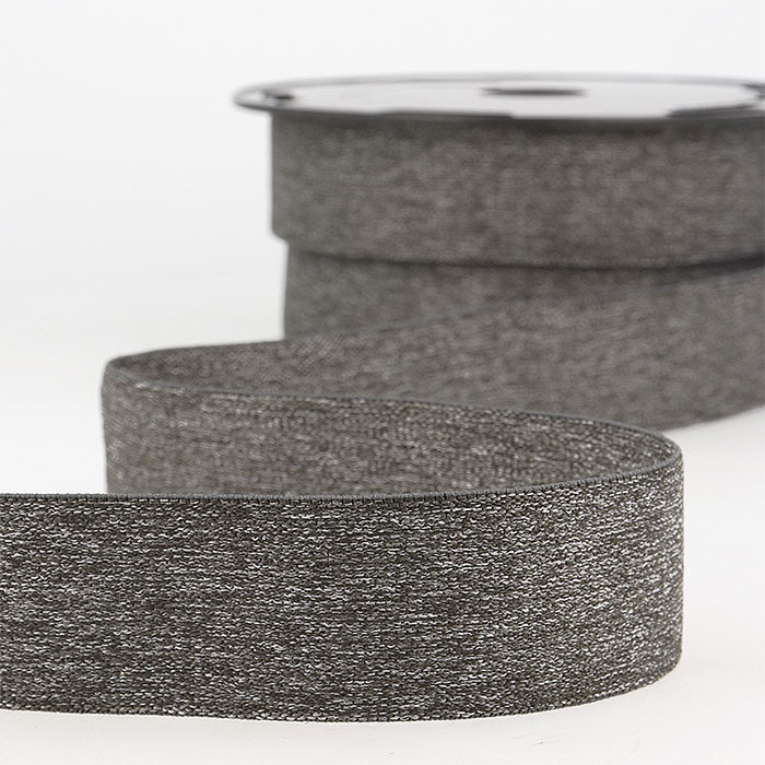 Elastique pour boxer 32mm Gris Chiné au mètre Elastique pour boxer 32mm Gris Chiné au mètre