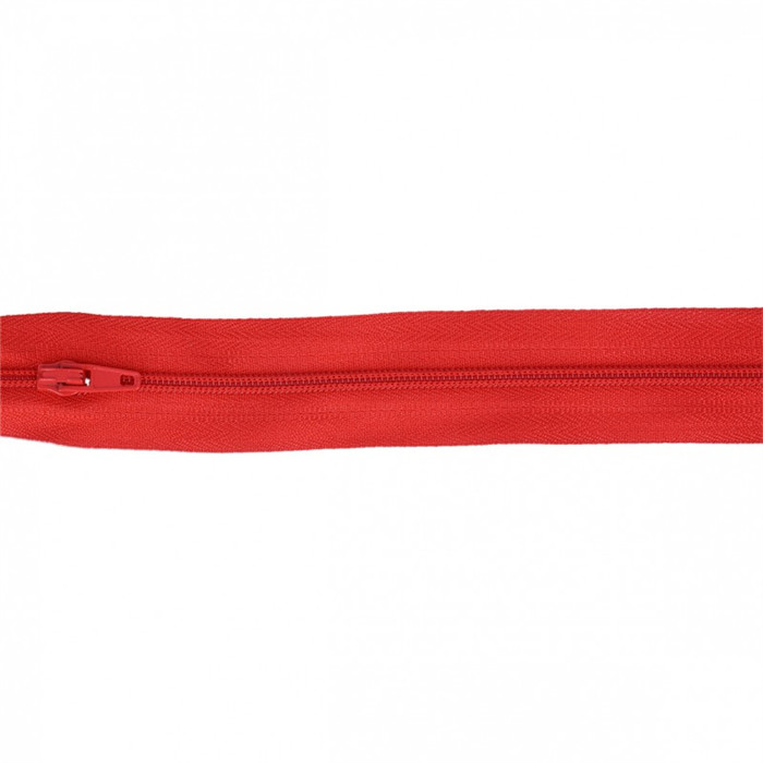 Fermeture fine Rouge au mètre Fermeture fine Rouge au mètre