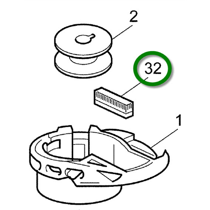 Feutre embase boitier à canette Feutre embase boitier à canette