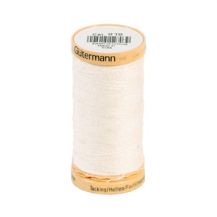 Fil à bâtir, faufiler Gutermann 200m 919 Fil à bâtir, faufiler Gutermann 200m 919