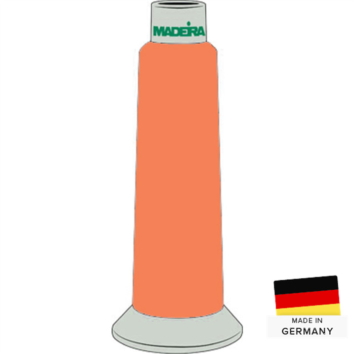 Fil à broder Frosted Matt 40 2500m 7598 fluo orange Fil à broder Frosted Matt 40 2500m 7598 fluo orange