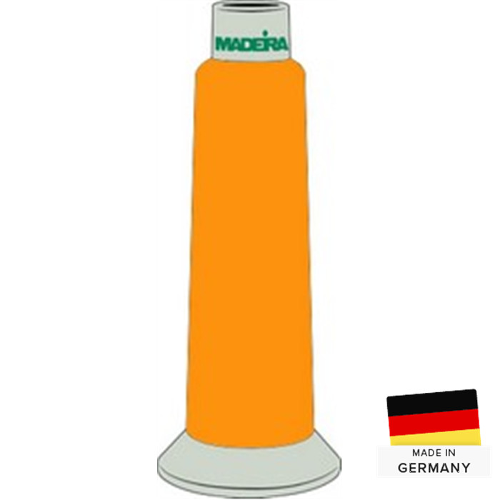 Fil à broder Frosted Matt 40 2500m 7946 orangé fluo Fil à broder Frosted Matt 40 2500m 7946 orangé fluo