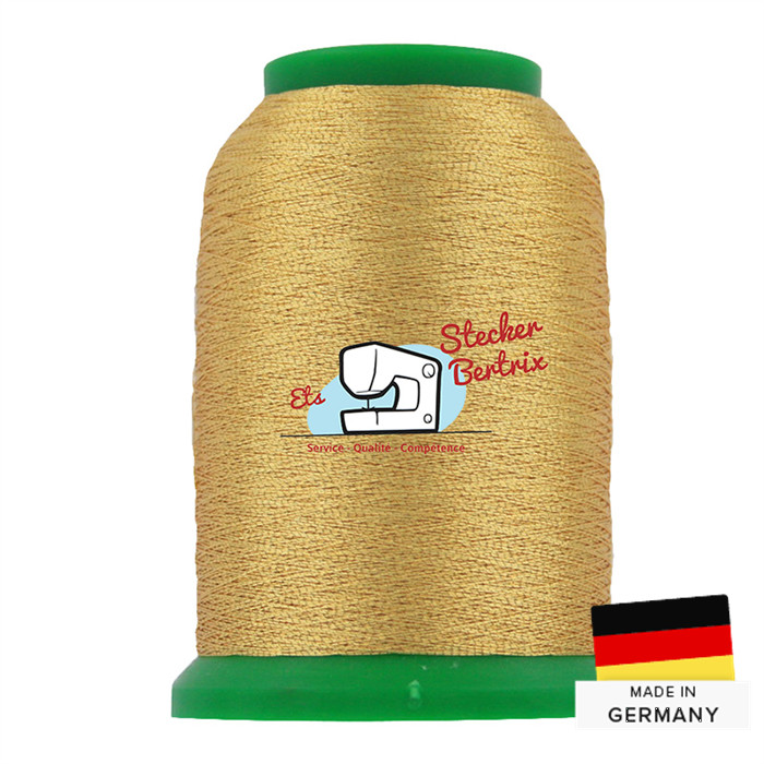 Fil à broder Isamet 40 1000m 0493 Medium Gold Fil à broder Isamet 40 1000m 0493 Medium Gold