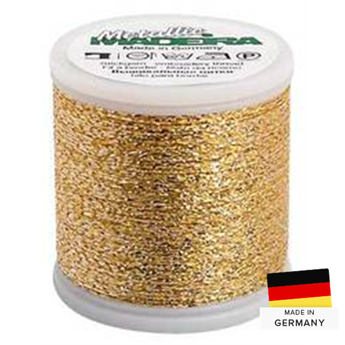Fil à broder Madeira Metallic Gold 6 Fil à broder Madeira Metallic Gold 6