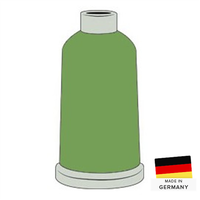 Fil à broder Madeira Polyneon n°60 1500m 1848 vert citron Fil à broder Madeira Polyneon n°60 1500m 1848 vert citron