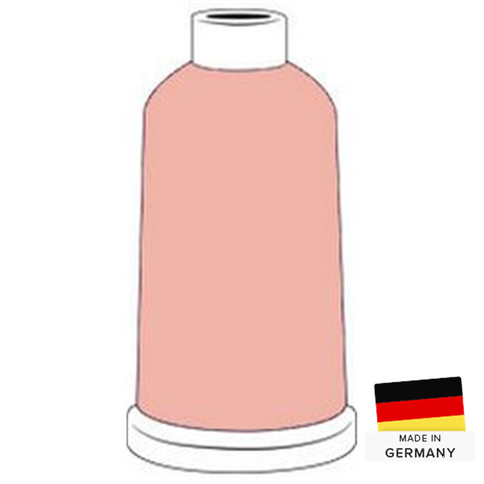 Fil à broder Madeira Rayon 40 1000m 1018 orange saumoné Fil à broder Madeira Rayon 40 1000m 1018 orange saumoné