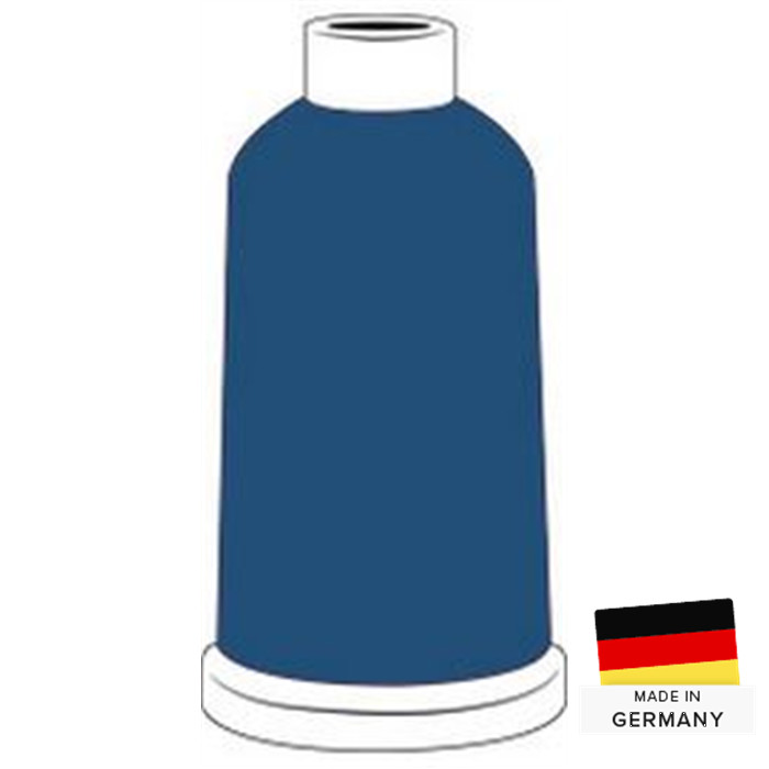 Fil à broder Madeira Rayon 40 1000m 1042 bleu geai Fil à broder Madeira Rayon 40 1000m 1042 bleu geai