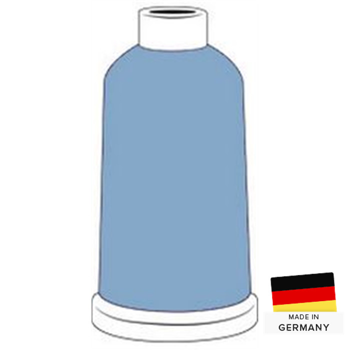 Fil à broder Madeira Rayon 40 1000m 1075 bleu nordique Fil à broder Madeira Rayon 40 1000m 1075 bleu nordique