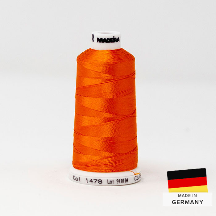 Fil à broder Madeira Rayon 40 1000m 1478 carotte Fil à broder Madeira Rayon 40 1000m 1478 carotte