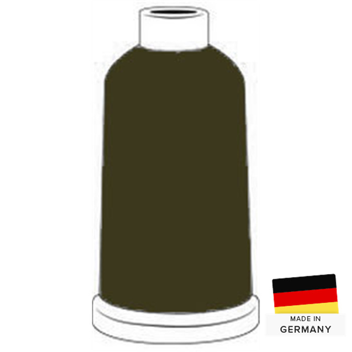 Fil à broder Madeira Rayon 40 1000m 1495 vert olive Fil à broder Madeira Rayon 40 1000m 1495 vert olive