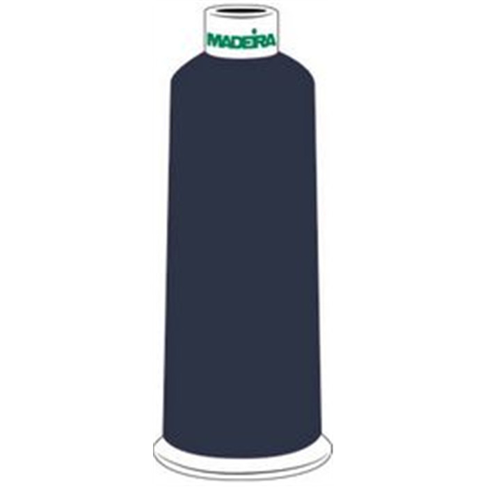 Fil à broder Madeira Rayon n°30 1043 3000m bleu d'Oxford Fil à broder Madeira Rayon n°30 1043 3000m bleu d'Oxford