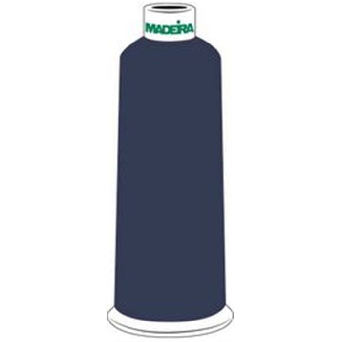 Fil à broder Madeira Rayon n°30 1243 3000m bleu encre Fil à broder Madeira Rayon n°30 1243 3000m bleu encre