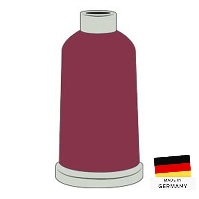 Fil à broder N°40 1000m 1782 rouge foncé brun rouge acajou Fil à broder N°40 1000m 1782 rouge foncé brun rouge acajou