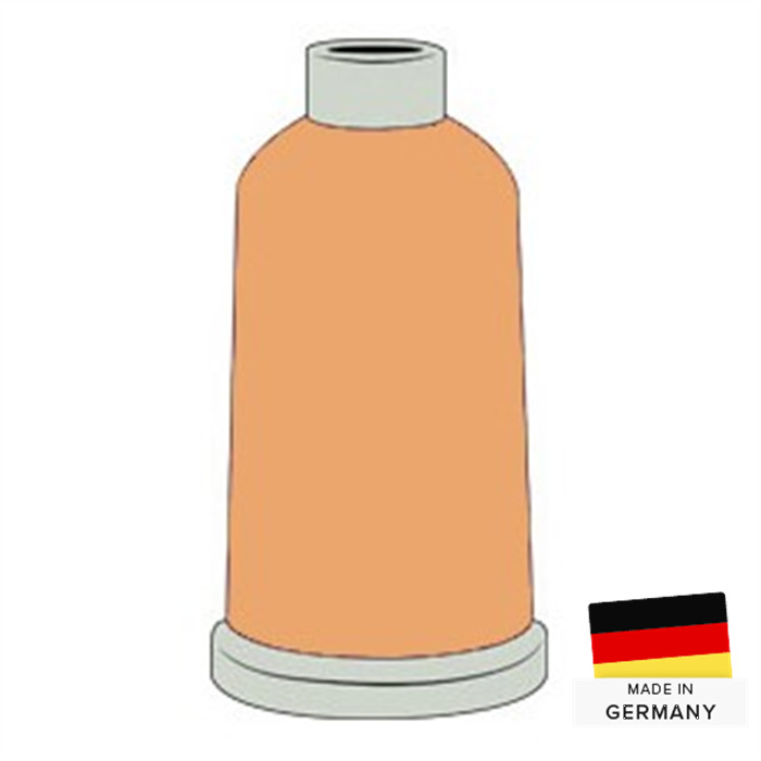 Fil à broder N°40 1000m 1870 orange pâle Fil à broder N°40 1000m 1870 orange pâle