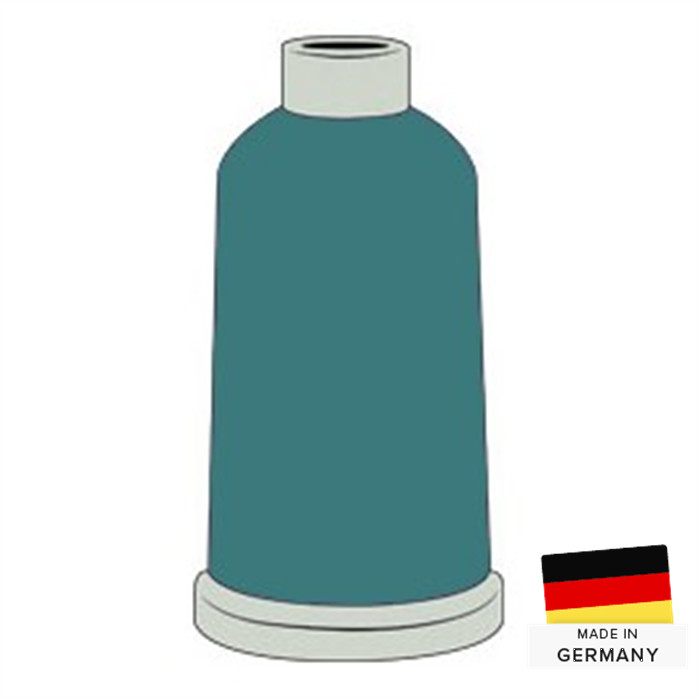 Fil à broder Polyneon 40 1000m 1652 vert sirène Fil à broder Polyneon 40 1000m 1652 vert sirène