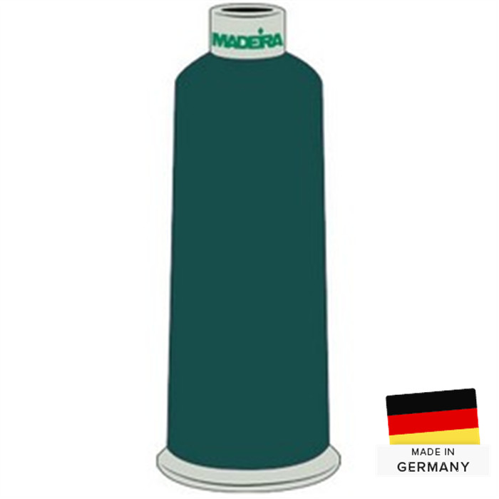 Fil à broder Polyneon 40 5000m 1690 vert profond Fil à broder Polyneon 40 5000m 1690 vert profond