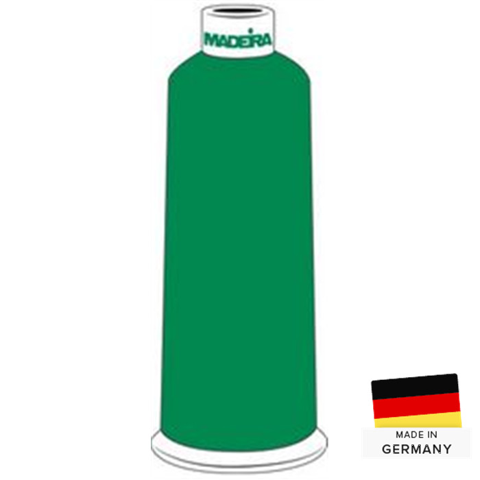 Fil à broder Rayon Madeira 40 5000m 1079 vert malachite Fil à broder Rayon Madeira 40 5000m 1079 vert malachite