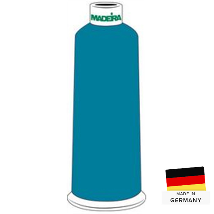 Fil à broder Rayon Madeira 40 5000m 1096 bleu cobalt Fil à broder Rayon Madeira 40 5000m 1096 bleu cobalt