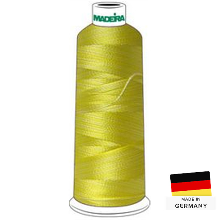 Fil à broder Rayon Madeira 40 5000m 2040 jaune Fil à broder Rayon Madeira 40 5000m 2040 jaune