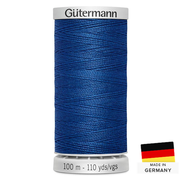 Fil à coudre Gutermann Extra Fort 100m 214 Bleu Fil à coudre Gutermann Extra Fort 100m 214 Bleu