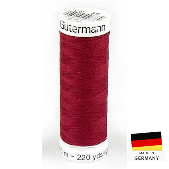 Fil à coudre Gutermann Polyester 200m 046 Fil à coudre Gutermann Polyester 200m 046