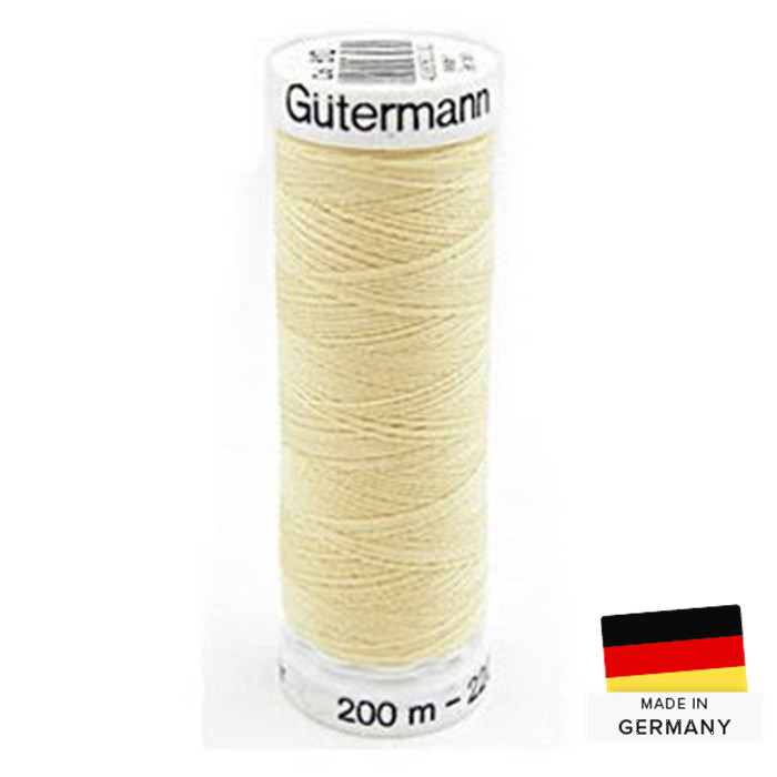 Fil à coudre Gutermann Polyester 200m 610 Fil à coudre Gutermann Polyester 200m 610