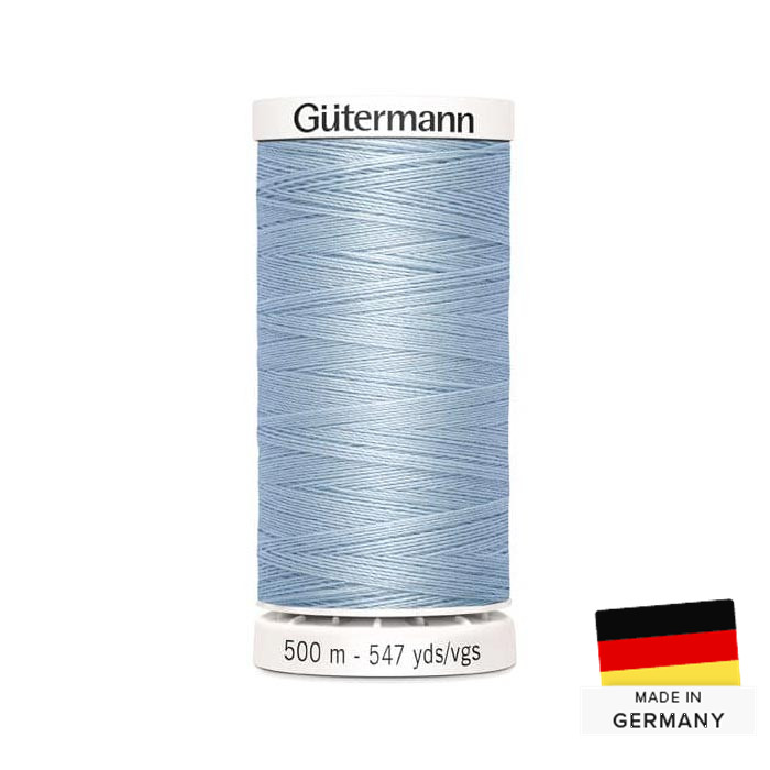 Fil à coudre Gutermann Polyester 500m 075 Bleu Fil à coudre Gutermann Polyester 500m 075 Bleu