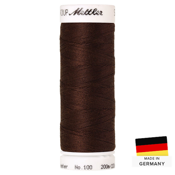Fil à coudre Mettler Seralon Polyester 200m 0175 brun blet Fil à coudre Mettler Seralon Polyester 200m 0175 brun blet