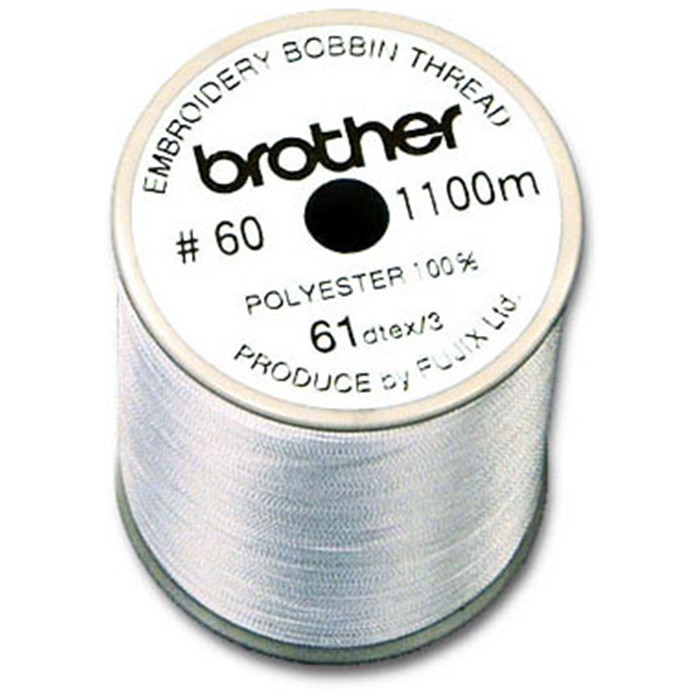 Fil de canette BROTHER N°60 Blanc EBTCE Fil de canette BROTHER N°60 Blanc EBTCE