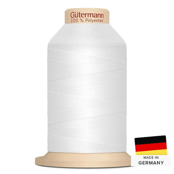 Fil surjeteuse Gutermann Tera 180 2000m 800 Blanc Fil surjeteuse Gutermann Tera 180 2000m 800 Blanc