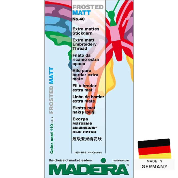 Gamme-Nuancier MADEIRA FROSTED MATT Gamme-Nuancier MADEIRA FROSTED MATT