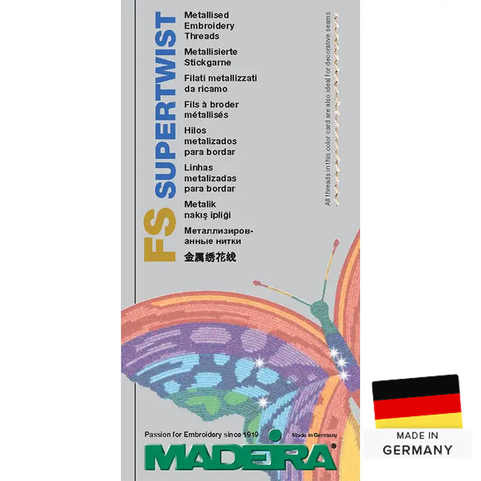 Gamme-Nuancier MADEIRA FS Supertwist Gamme-Nuancier MADEIRA FS Supertwist