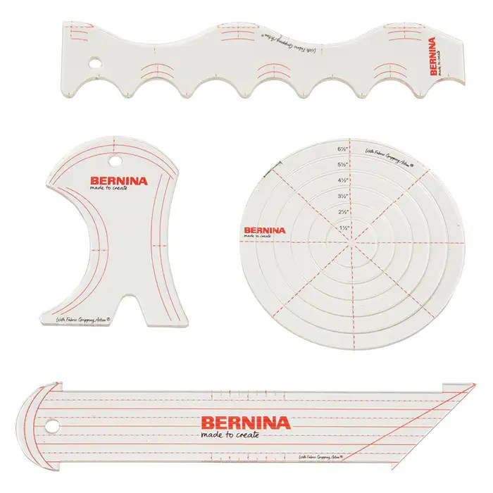 Kit de règles de quilting essentielles Bernina Kit de règles de quilting essentielles Bernina
