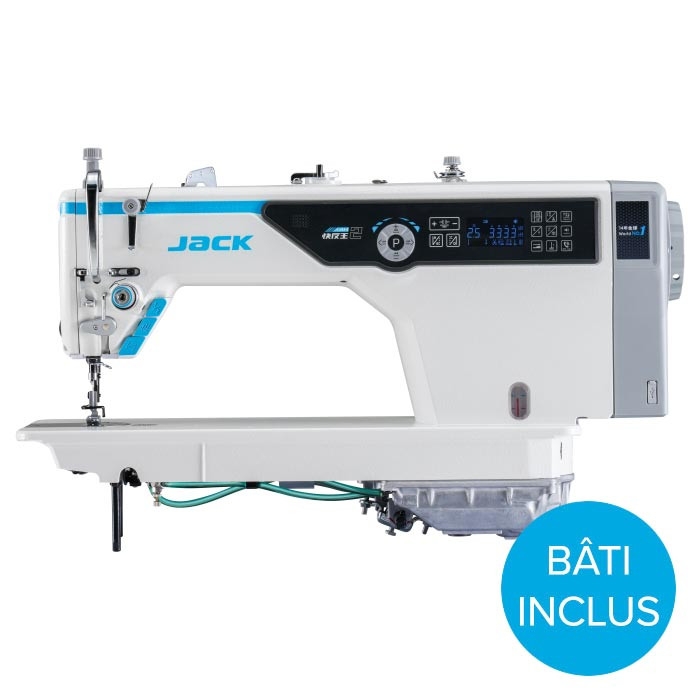 Machine à coudre industrielle JACK A5E-B + bâti Machine à coudre industrielle JACK A5E-B + bâti