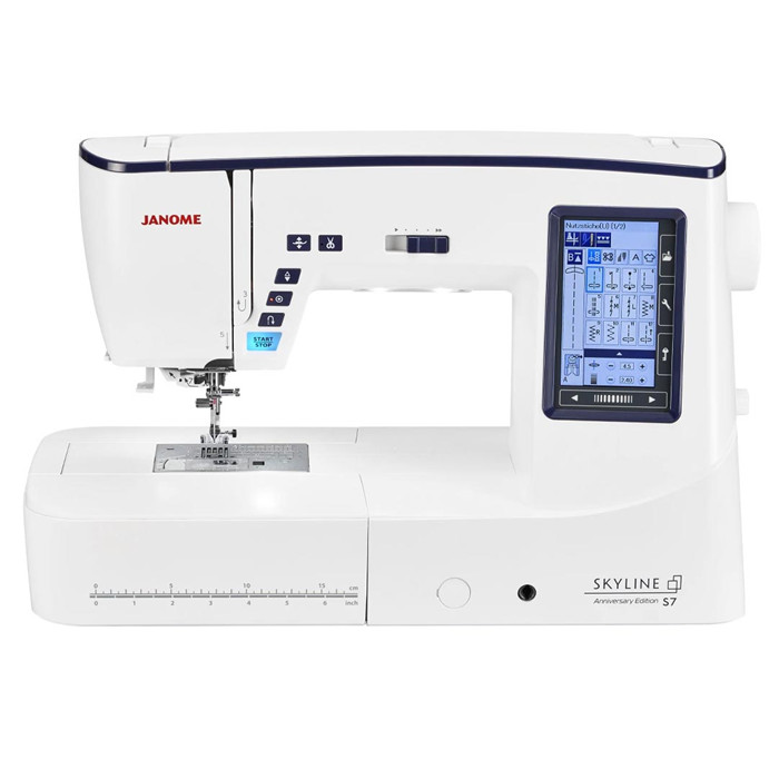 Machine à coudre JANOME Skyline S7 Edition Anniversaire Machine à coudre JANOME Skyline S7 Edition Anniversaire
