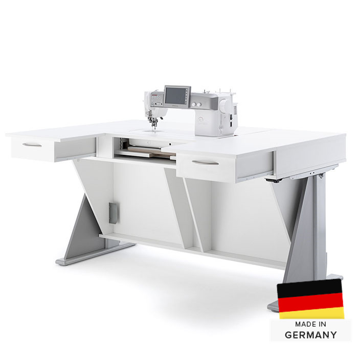 Meuble machines bras long Q-TABLE Twist Meuble machines bras long Q-TABLE Twist